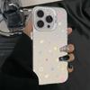 Polka dot color star color silver shell for Apple 16/15/14 Pro mobile phone case 15promax13/12/11X