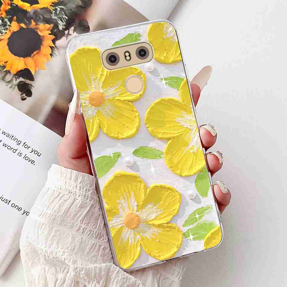 Para LG G6+ 5.7" Funda Diseño de Moda Patrones Silicona Suave TPU Cubierta Para LG G6+Plus LG G6 H870 H873 Fundas de Teléfono Resistentes a Golpes