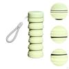 Water Bottle, 500ml Silicone Lightweight Reusable Sports Drinking Cup for Hiking Backpacking