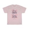 Lieber Weihnachtsmann, ich kann es erklären, Unisex Schweres Baumwoll-T-Shirt, Weihnachten, Lustig