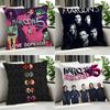 Band Weinrot Kissenbezug Kissenbezug Set Stk x x x Kissenbezug Dekorativ Sofa Heimdeko