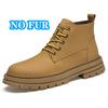Fashion New Arrival Men's Motorcycle Boots Handsome Male Biker Boot Non-Slip Thick Sole High Top Shoes Comfy Casual Leather Short Botas
