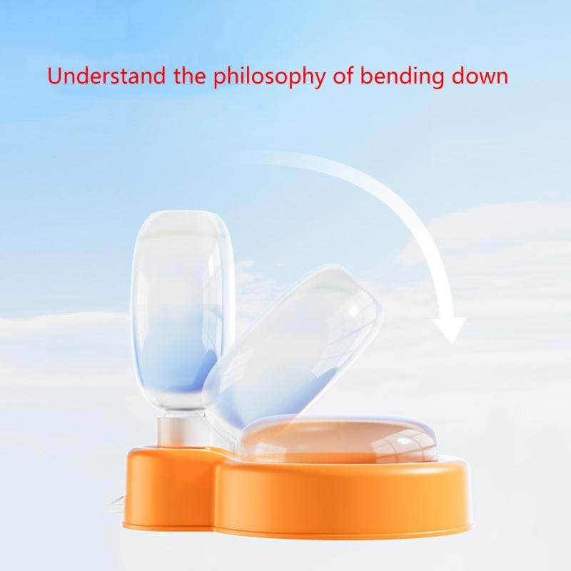 Dogs Outing Water Bottle Portable Bowl Walking Dogs Water Bottle Pet Eating Drinking Water Feeding Food Dispenser Bowl