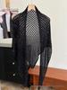 Versatile Summer Ice Silk Shawl for Sun Protection and Air-Conditioned Rooms