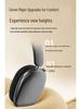 2026 Patchwork Knob Noise Cancelling Bluetooth Over-Ear Headphones - Long Battery Life, Low Latency, Compatible with Mobile Phones