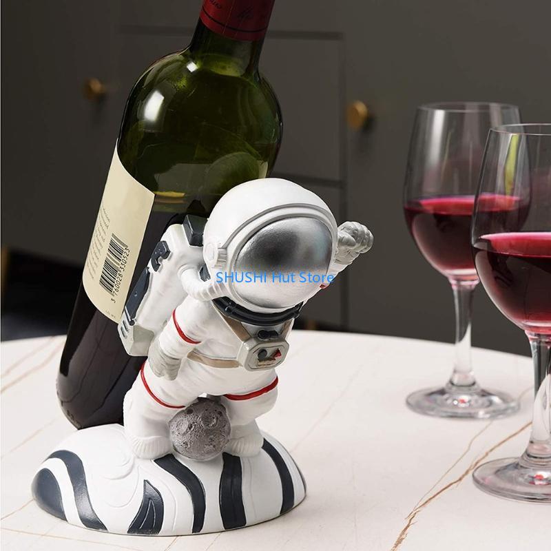 Environmentally Friendly Non Toxic Astronaut Wine Rack Design with D57B