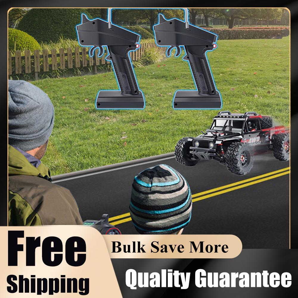 8-Channel Remote Control with Screen 2.4G RC Transmitter and Receiver Car and Ship Model Remote Control for Climbing Drift