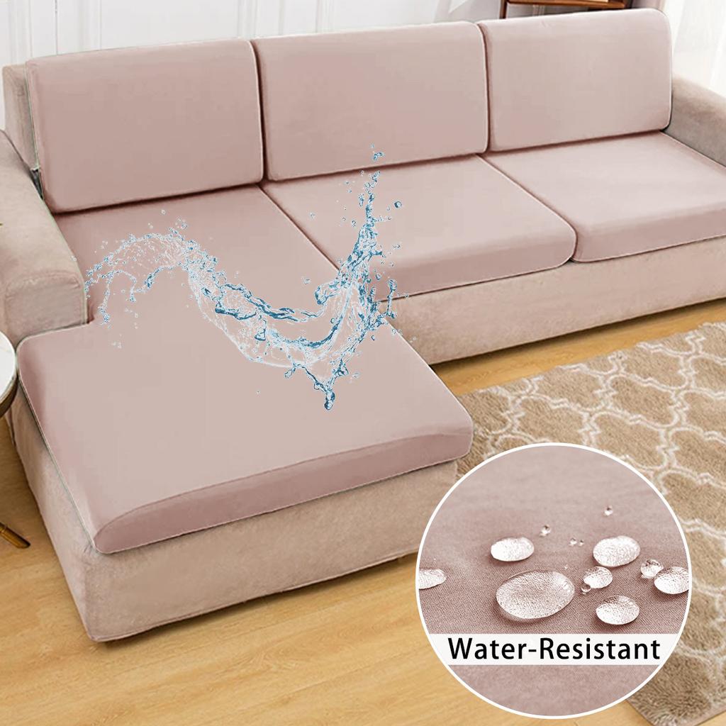 New elastic waterproof milk silk sofa cushion cover solid color universal all-inclusive sofa hat sofa cover