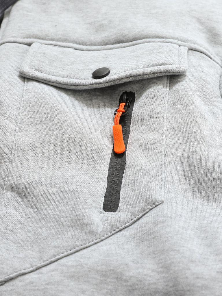 Men's Trendy Zipper Hoodie - Autumn/Winter Casual Pullover