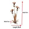 Outdoor Copper Calla Lily Metal Art Garden Ornament