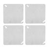 4pcs Silver Junction Box Cover 4 Inch Electric Box Panel Cover Electrical Box Cover  Industrial