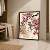 Nordic Wall Art Bird & Flowers Chinese Style Canvas Painting Modern Style Poster Prints Bedroom Living Room Wall Decor