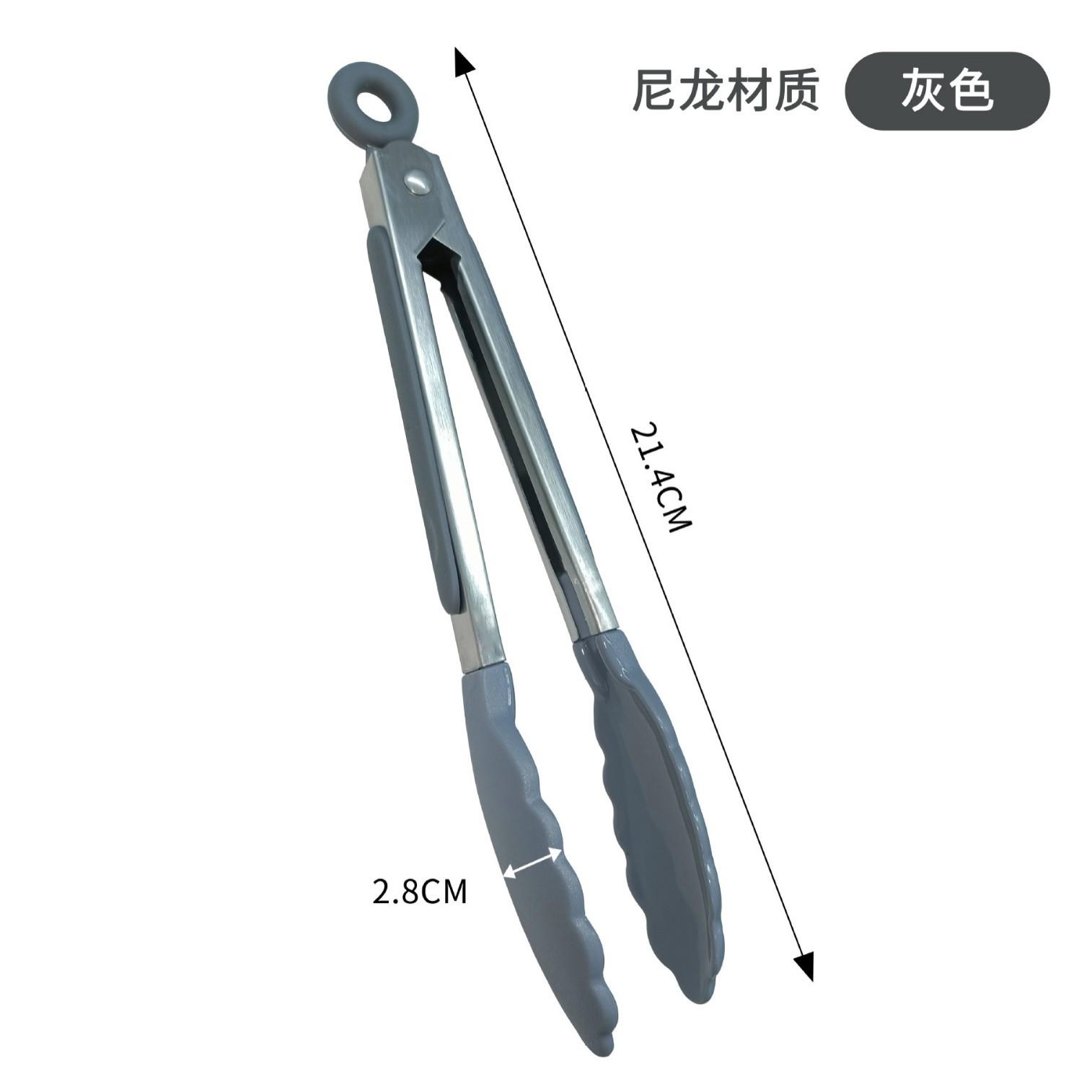 

7 Inch Stainless Steel Food Tongs BBQ Salad Bread Cooking Clip Clamp Serving Utensils Tongs Tools Grill Kitchen Accessories 2025