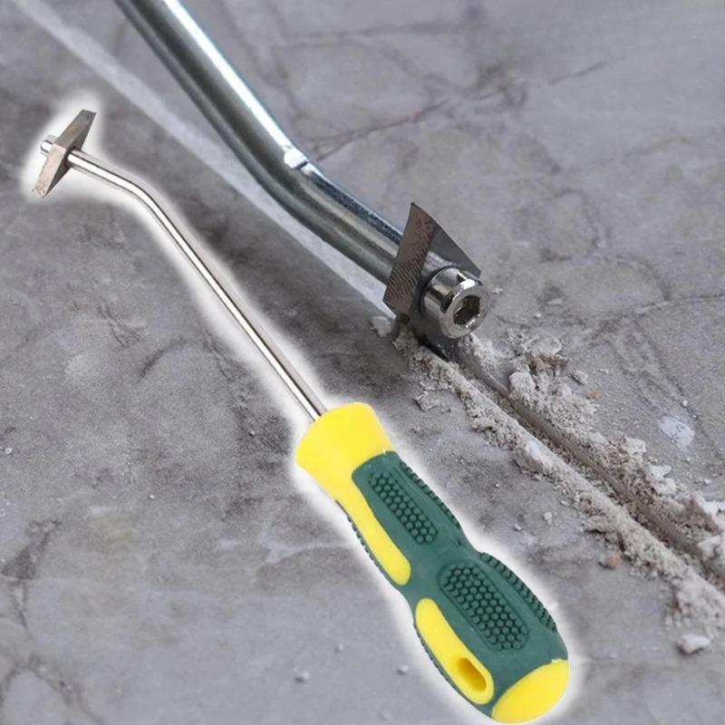 Ceramic Tile Grout Remover Tungsten Steel Tile Gap Cleaner Drill Bit for Floor Wall Seam Cement Cleaning Hand Tool
