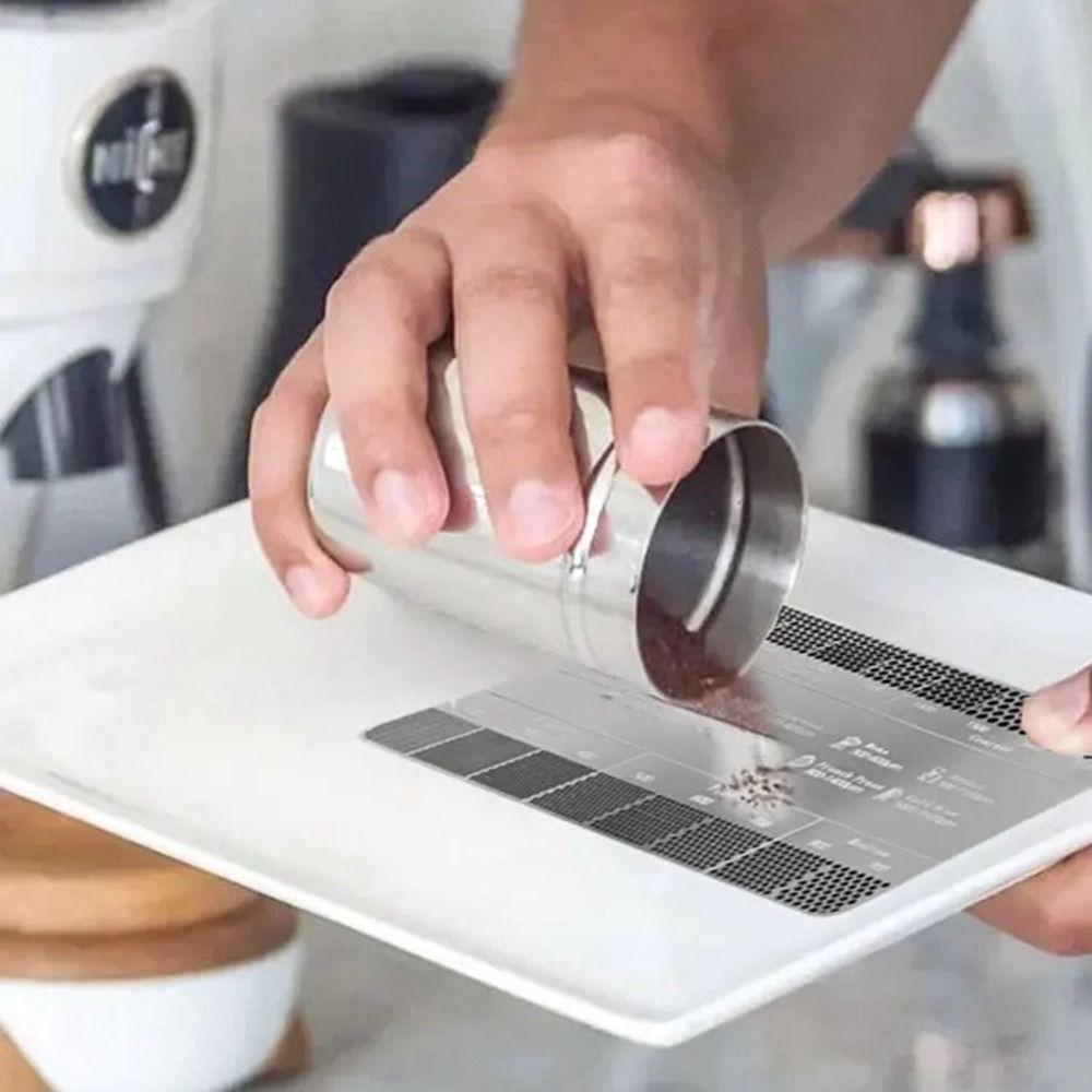 Size 200-1600um Ground Coffee Grind Reference Card  Brewing Related Conversions