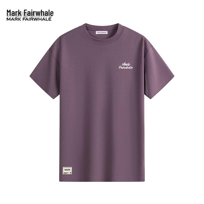 MARK FAIRWHALE Men s Lyocell Breathable Loose Short Sleeve T-Shirt L
