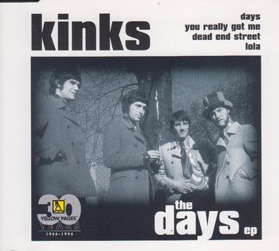 CD KINKS - The Days EP WENX1016 When! Aufnahme 1996 UK Rock Gebraucht