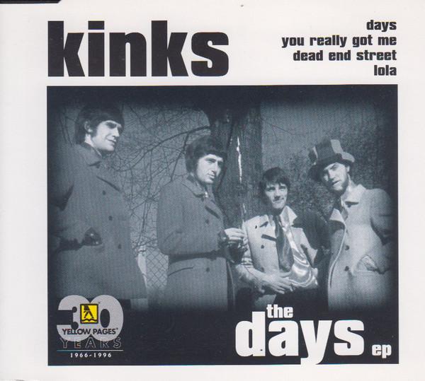 

CD KINKS - The Days EP WENX1016 When! Recording 1996 UK Rock Used