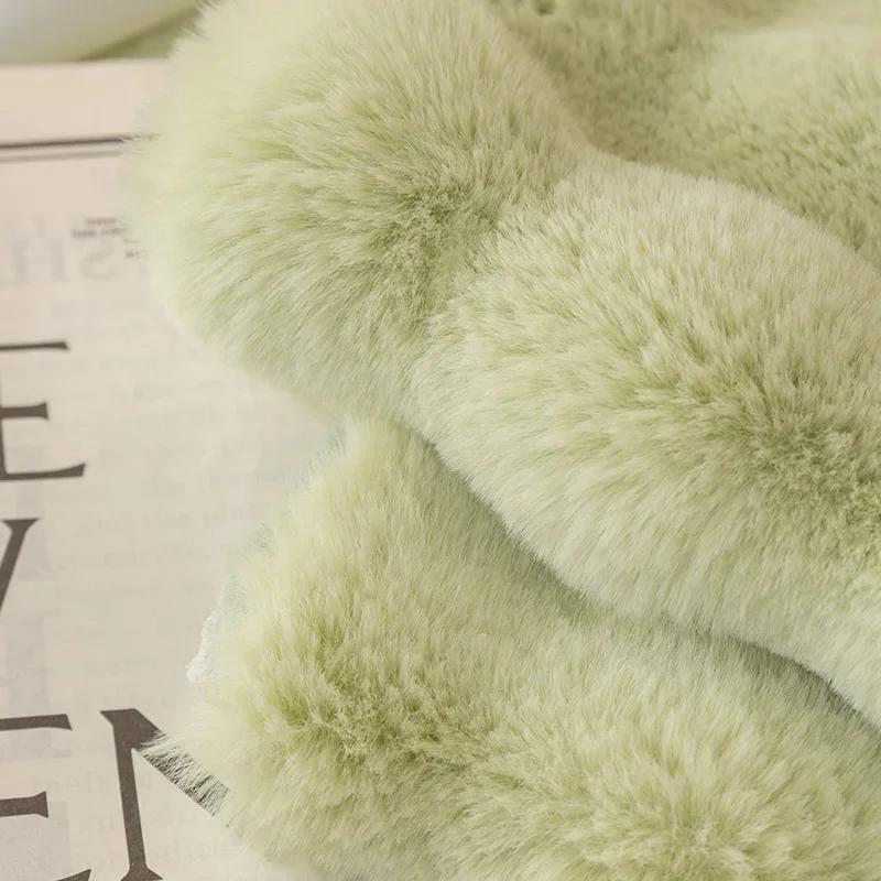 Sofa Covers  Living Room Plush Stripe Couch Cushion Modern Minimalist Corner Seat Cover Sofa Towel Settee Recliner Covers