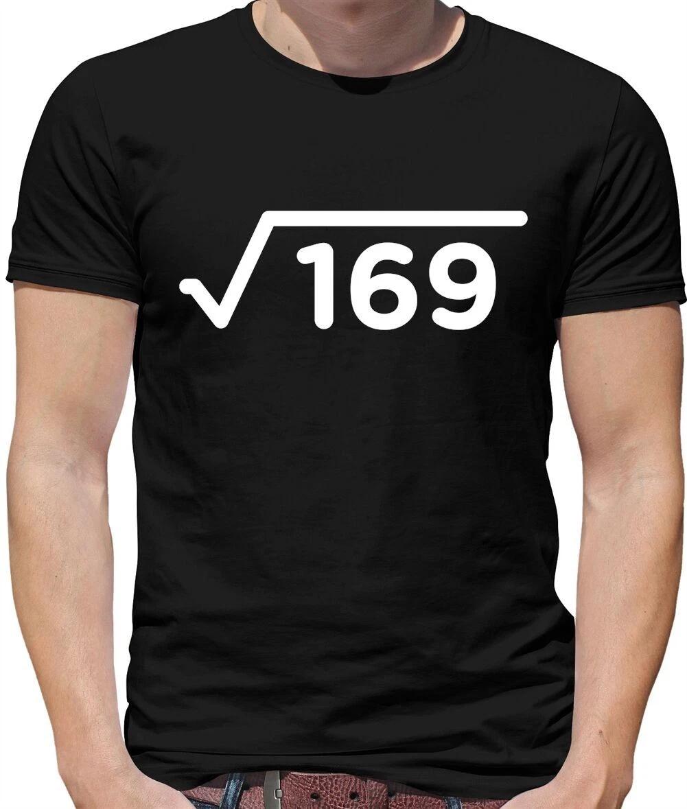 Square Root Birthday 13 - Mens T-Shirt - 13th Teenager Present Maths Geek XXL