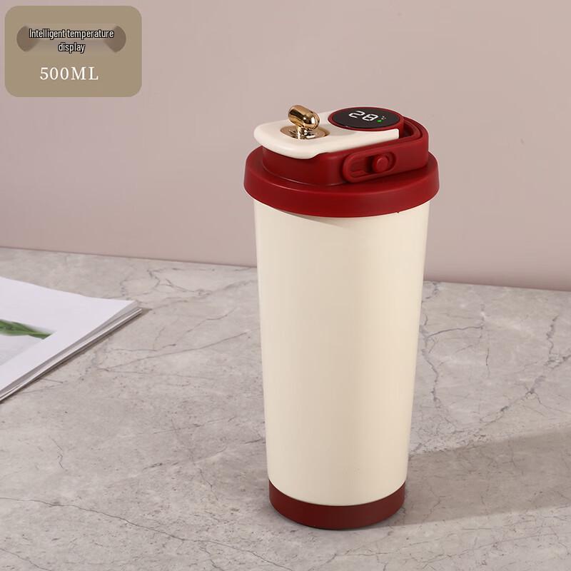 

Jimi Smart 316 Stainless Steel Double-Drink Insulated Mug with LED Display