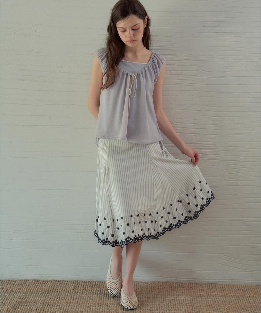 Aueonoseuteljia Net Layered T-Shirt_Milk Purple(Ob6Tp06)