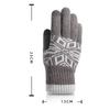 Winter Warm Gloves Double Thickness Blended Finger Gloves Neutral Cold Proof Cycling Gear For Extreme Cold Weather