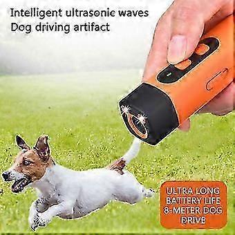 Handheld Ultrasonic Dog Training Anti-Bark Device High Power Dog Bark Control Device Pet Training Supplies