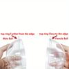 20pcs Clear Plastic Fillable Ornaments for Crafts Christmas Ornaments Balls Clear Acrylic DIY Ornaments Christmas Tree Hanging Christmas Decorations