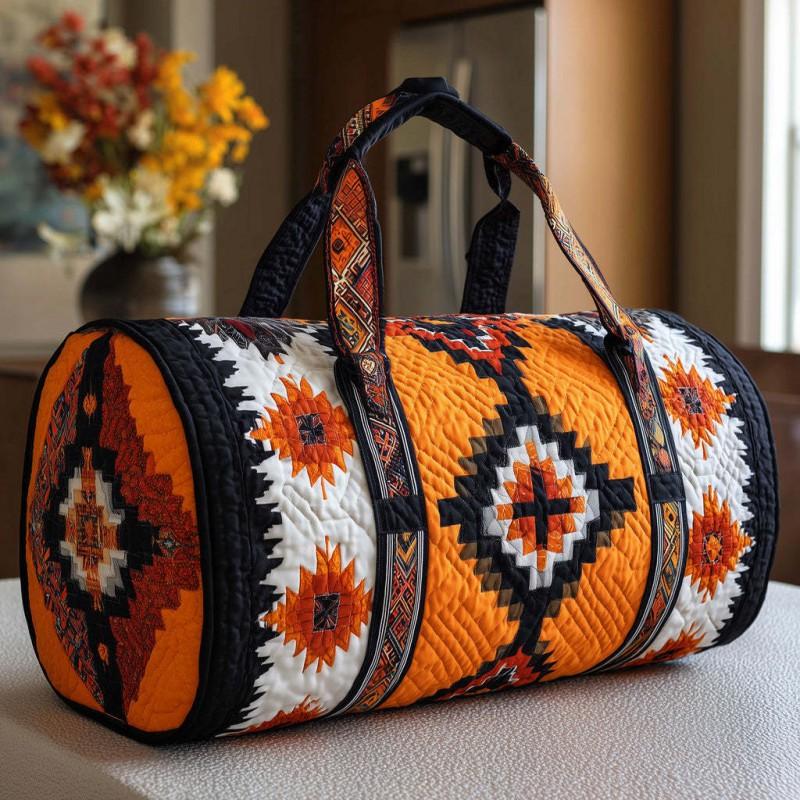 Western Style Small Duffle Bag Gym Travel Unisex Handbag