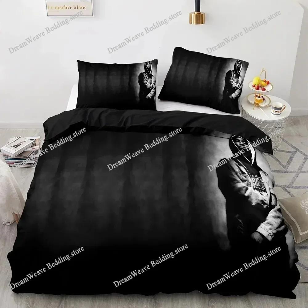 Bedding Set 3D Print Single Twin Full Queen King Size Tupac Amaru Shakur Bed Set Aldult Kid Bedroom Duvet Cover Sets Luxury Gift
