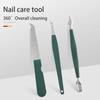 9-piece Nail Clipper Set Stainless Steel Nail Nail Exfoliating Tools  Beauty Complete Manicure