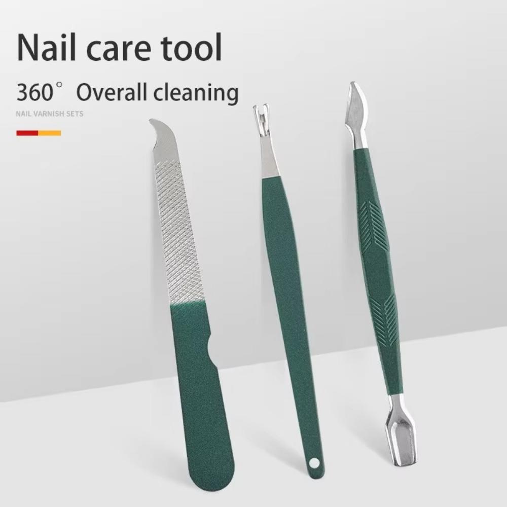 9-piece Nail Clipper Set Stainless Steel Nail Nail Exfoliating Tools  Beauty Complete Manicure