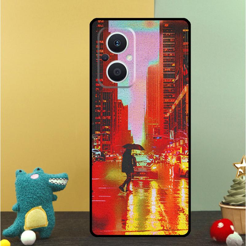 

New York City Case For OPPO Reno 15F 13F 14F 12 11 F 10 14 15 Pro 7 8 Lite OPPO Find X9 X8 X6 X5 Pro Cover OPPO Reno7 Lite