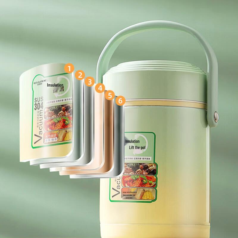 Beluoke Spring Series Vacuum Thermal Food Jar