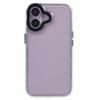 For iPhone 16 Clear Phone Case PC+TPU Hybrid Back Cover