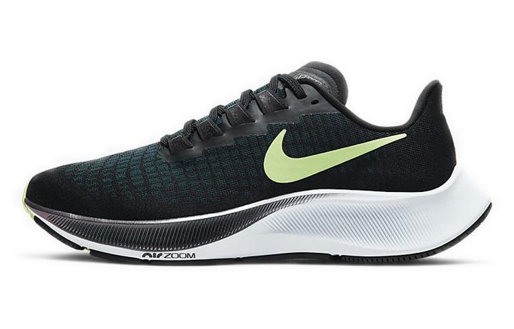 Nike Air Zoom Pegasus 37 Black Valerian Blue Ghost Green Women s BQ9647-001 36