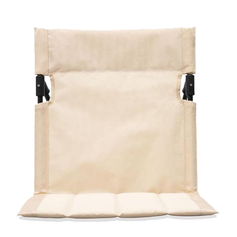 Scaun de picnic și de agrement ușor, portabil și pliabil cu cadru de fier și fibre de poliester, scaun de camping pentru exterior