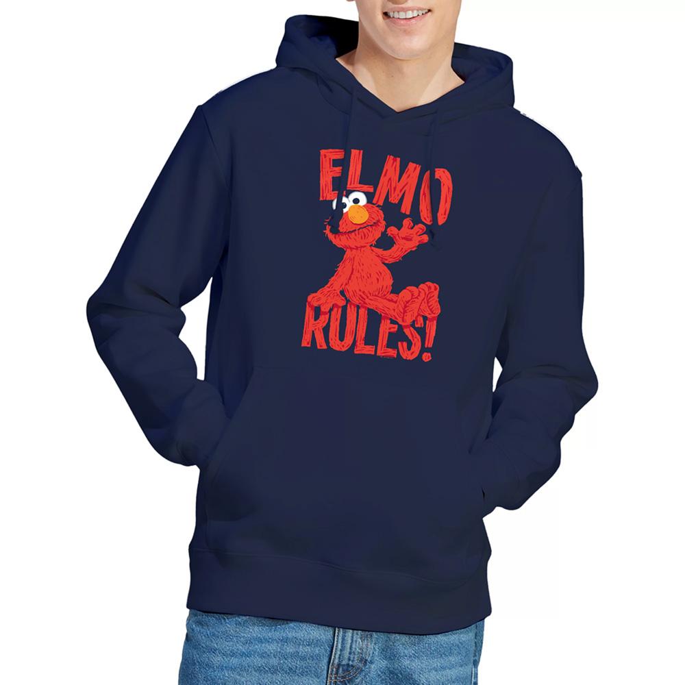 Sesame Street Unisex Adult Rules Elmo Hoodie