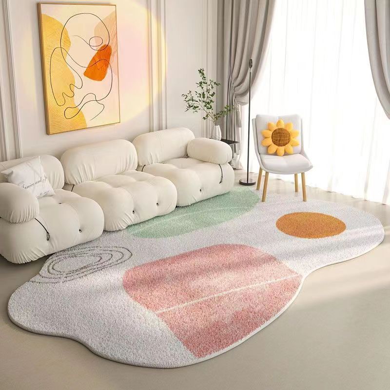 Irregular Carpet Living Room Non Slip Home Bedroom Bedside Carpet