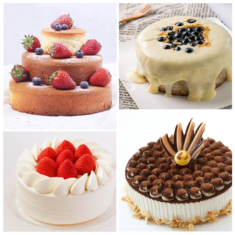 FAIS DU Silicone Cake Mold Round Shape Rectangular Silicone Bread Pan Cake Round Shape Mold 12 Holes Muffin Cupcake Baking Pans