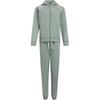 Rival Tricot Logo Hoodie Long Sleeve Top Slim Fit Comfortable Simple Long Pants Casual Set Women Sets Lime-Green 6001966-348