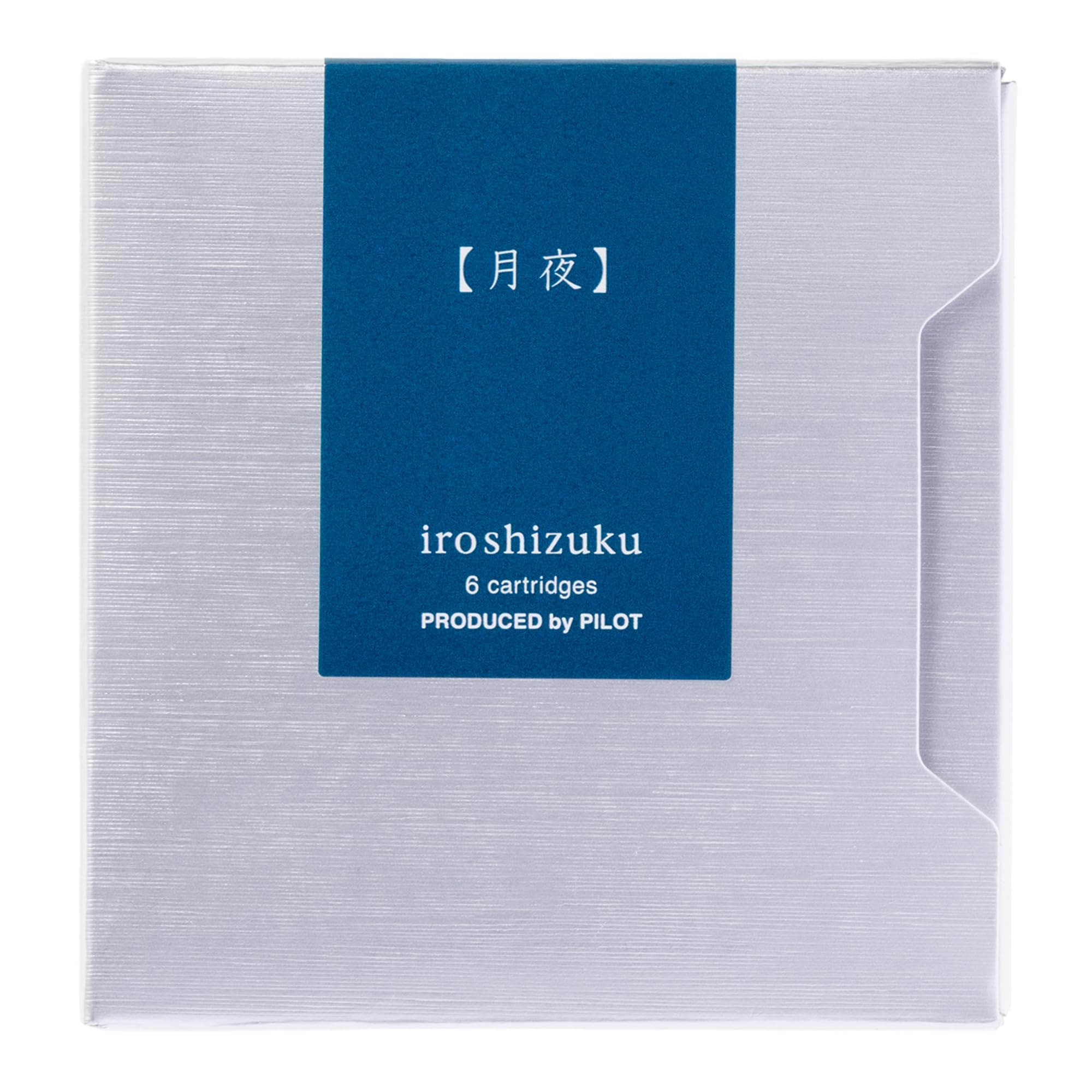 

Перьевая ручка Pilot Iroshizuku Moonlit, картридж 0,9 куб. см, Night, 6 шт. (IRF6STY)