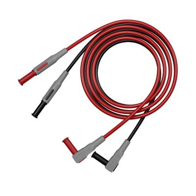 Professional 4mm Multimeter Test Leads Double Layer Insulated PVC Flexible Banana Probes with Replaceable Needle Tip