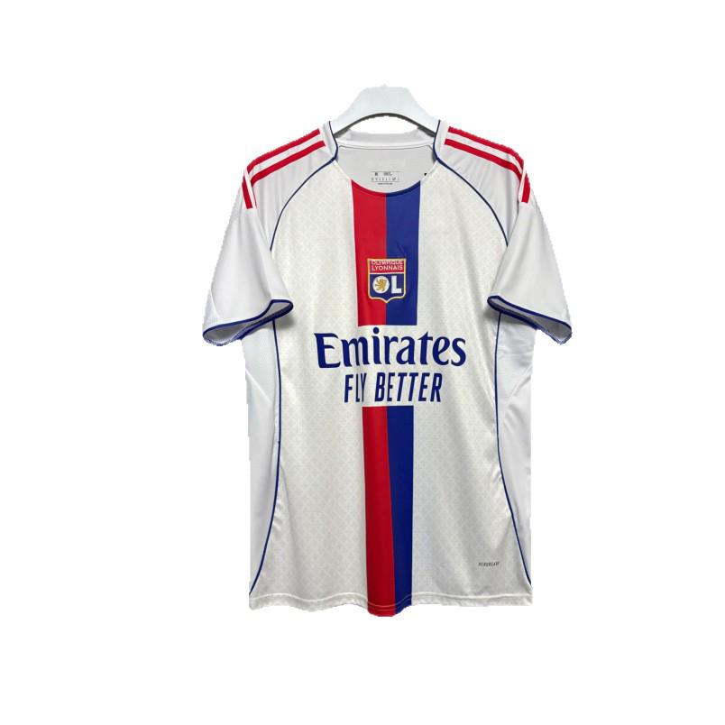 Maglia Home Lione Ligue 1 - Versione Fan con Numero 9 (Endrick) & Numero 11 (Fofana).
