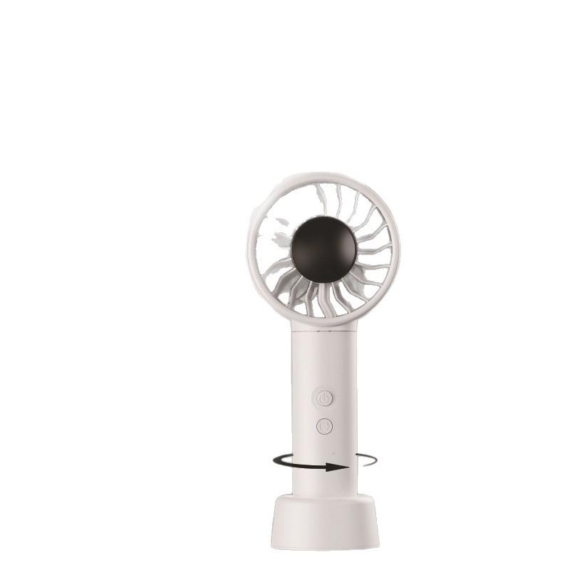 Hot Ice F602 Rotating Head USB Handheld Fan with 100 Speeds & Smart Digital Display