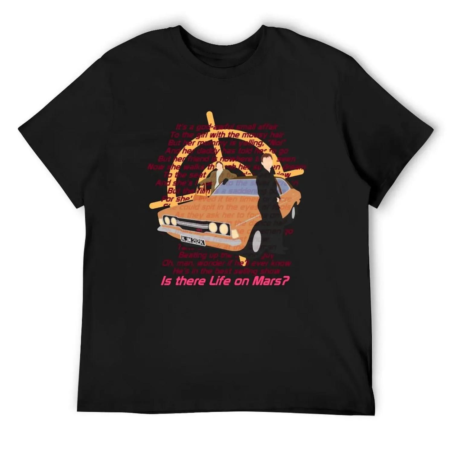

Life on Mars TV Show Cortina T-Shirt oversized graphic tee quick-drying funny shirt cotton plus size men clothing XXXXXL