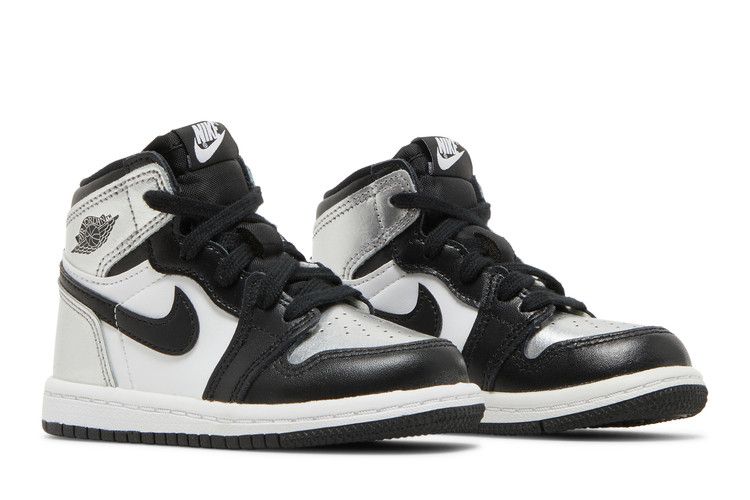 Air Jordan 1 Retro High OG TD 'Silver Toe'
