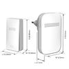 Self-Powered Wireless Digital Doorbell: Long-Distance, Waterproof, AC Powered, Ideal for Home Use