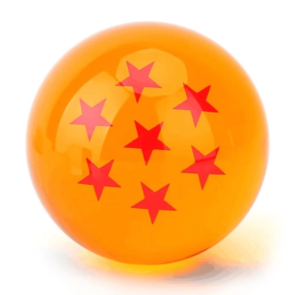 7,6cm Dragon Ball Z Anime Figurka Horký výprodej Křišťálová koule Hračka 1 2 3 4 5 6 7 Hvězdné Dračí koule Stolní dekorace Hračka Dětský dárek